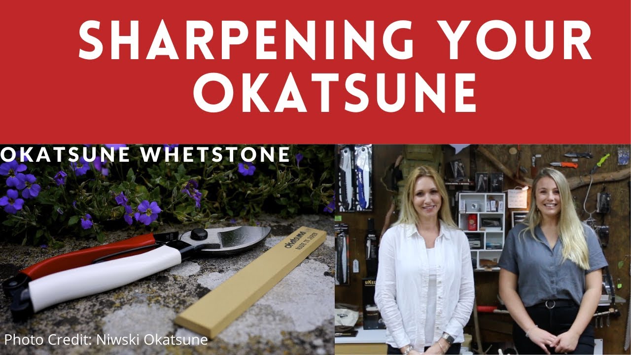 How to sharpen Okatsune pruning tools