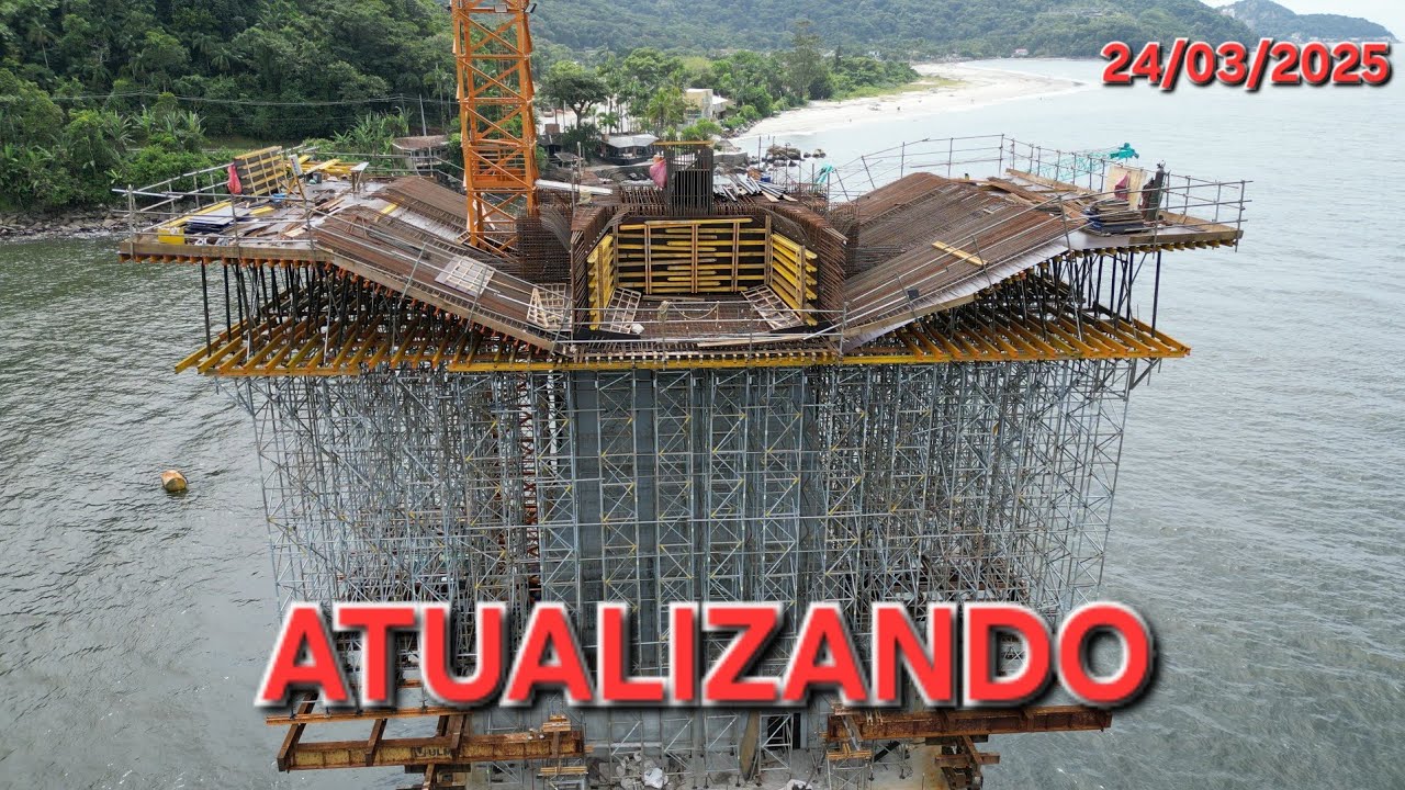 Atualizando as Obras da Ponte de Guaratuba-Pr