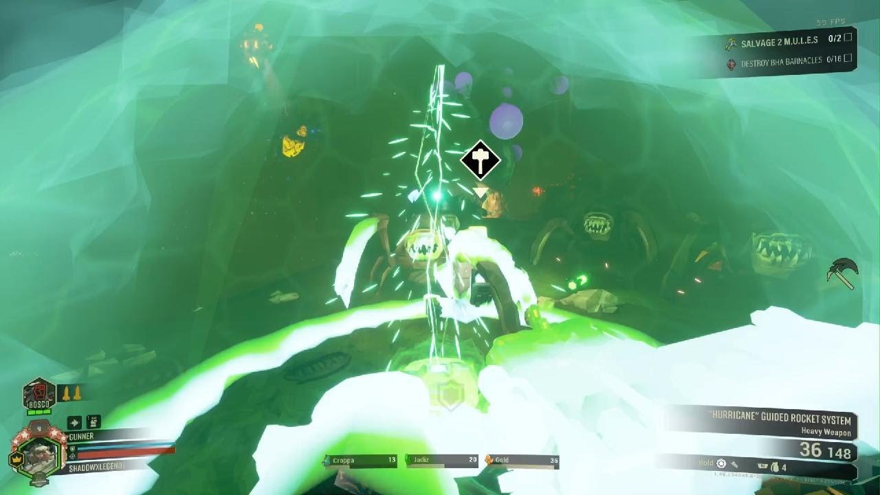 Gunner | Solo | Salvage Operation | Haz 5+ More Enemies | Deep Rock Galactic