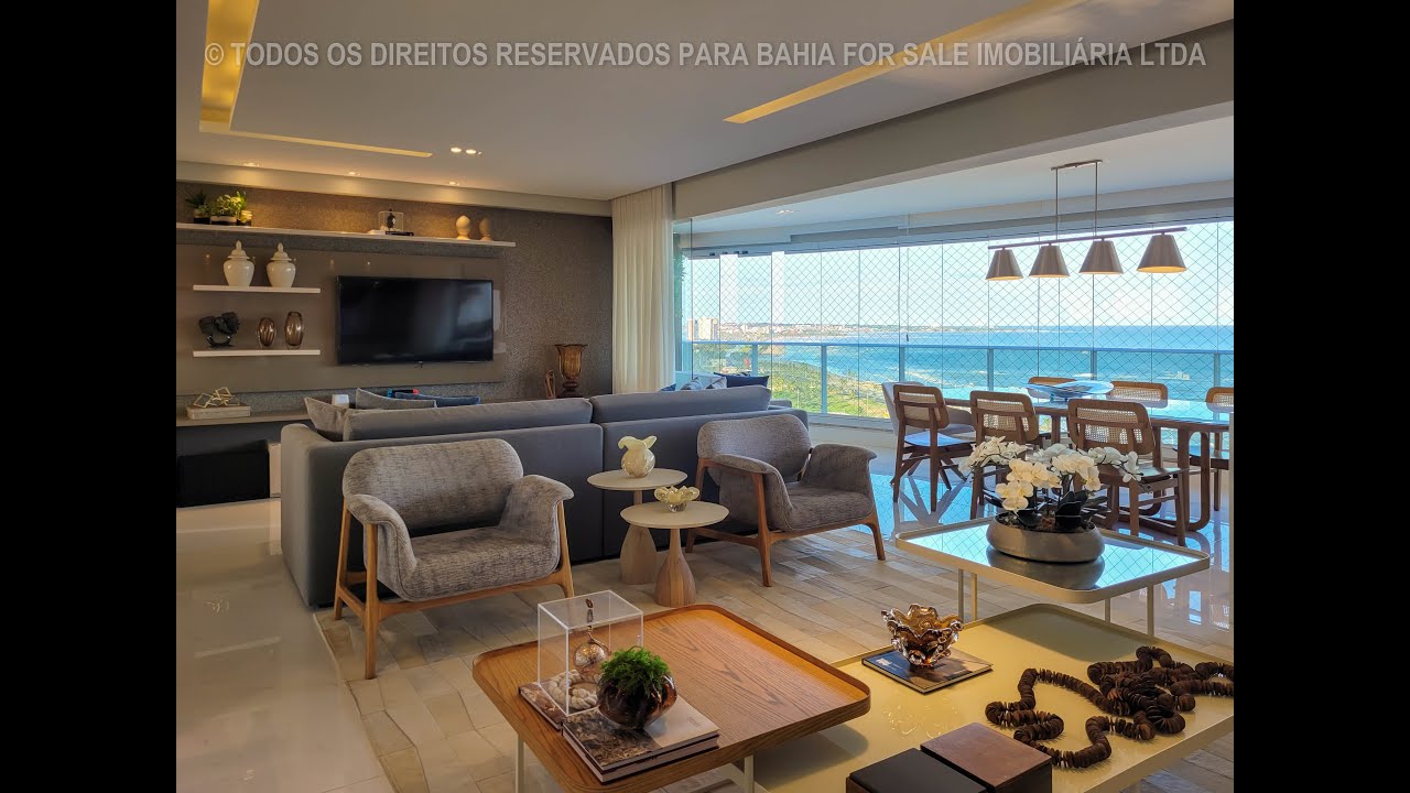Apartamento com 3 dormitórios para alugar, 200 m² por R$ 13.700/mês - Pituaçu - Salvador/BA