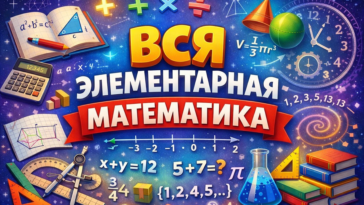 ВСЯ МАТЕМАТИКА В ШКОЛЕ