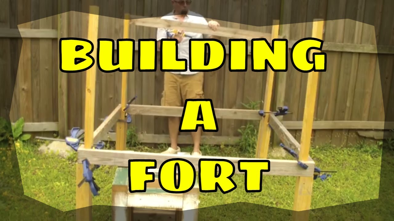 How to Build a Wooden Kid's Fort