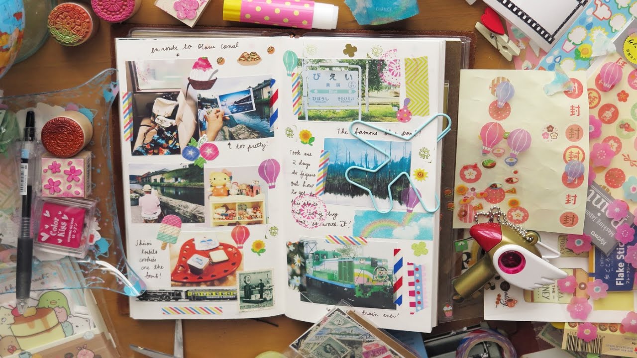 Midori Traveler's Notebook (ミドリトラベラーズノート) THROWBACK Journaling #01