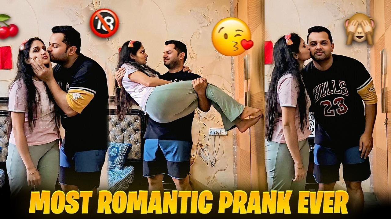 Romantic Prank ❤️ || Prank On Wife 🤣|| Gurgaon couple 