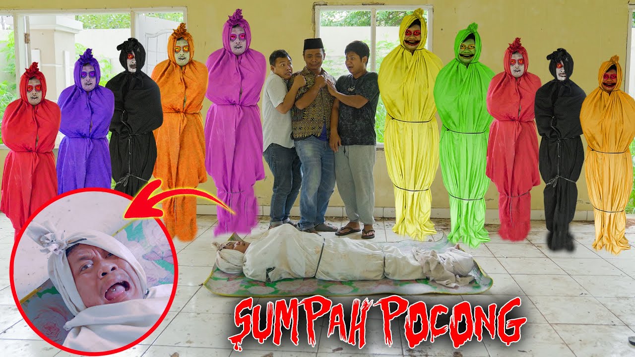 AKIBAT TIMBUL SUMPAH POCONG SEMUA POCONG MUNCUL !!!