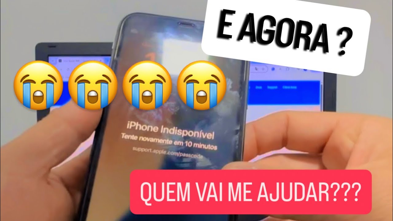 COMO RECUPERAR IPHONE INDISPONÍVEL INATIVO OU BLOQUEADO, PASSO A PASSO 