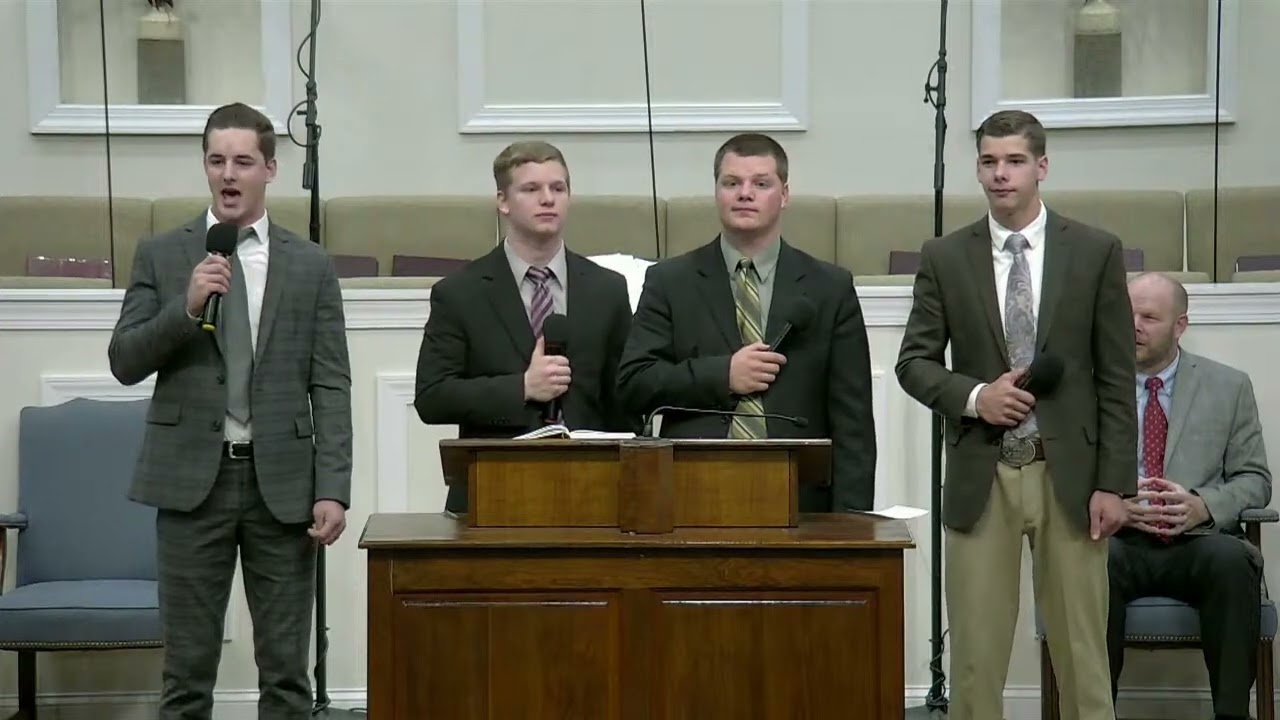 Somebody Touched Me • Men's Quartet