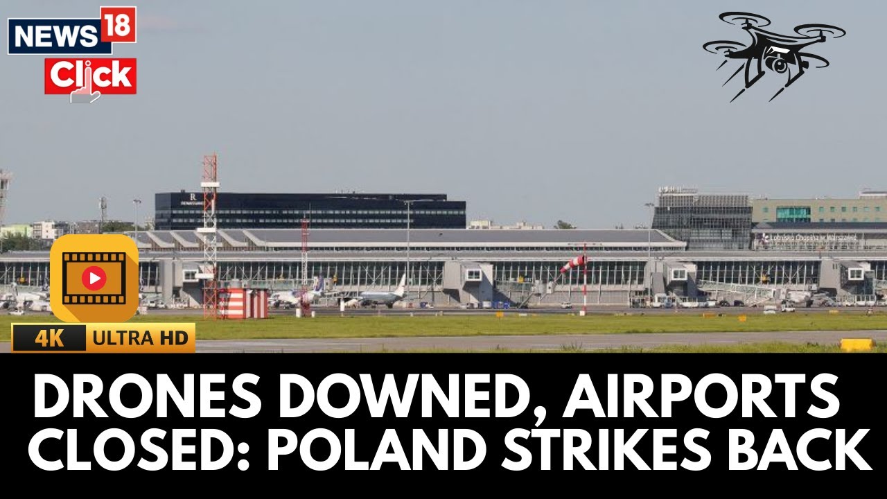 Poland Shoots Down Russian Drones After 'Unprecedented Airspace Violation' | N18G | 4K | News18