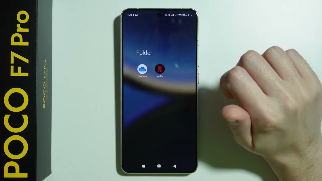 POCO F7 Pro: How to Remove Folder in Home Screen