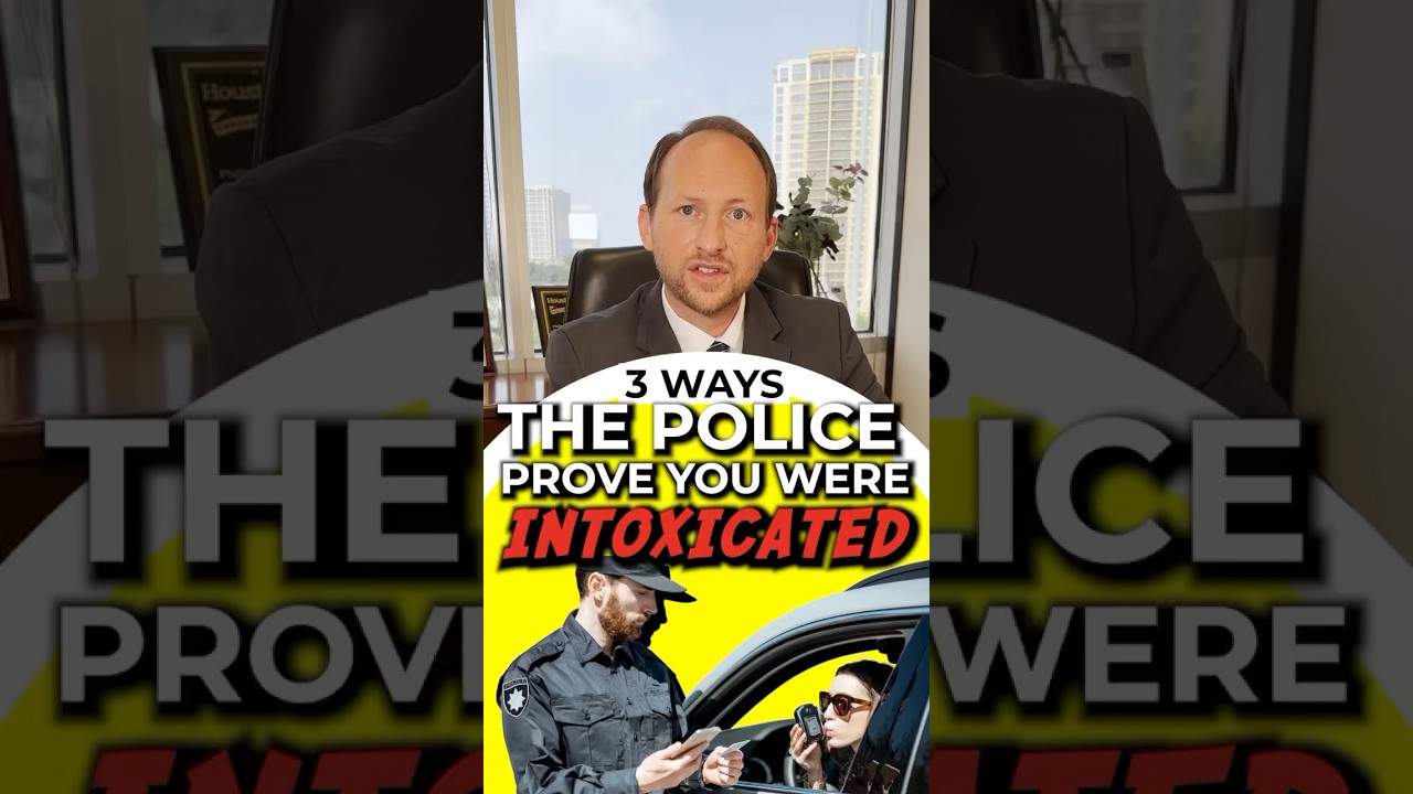 DWI Law: 3 Ways to Prove!🚔