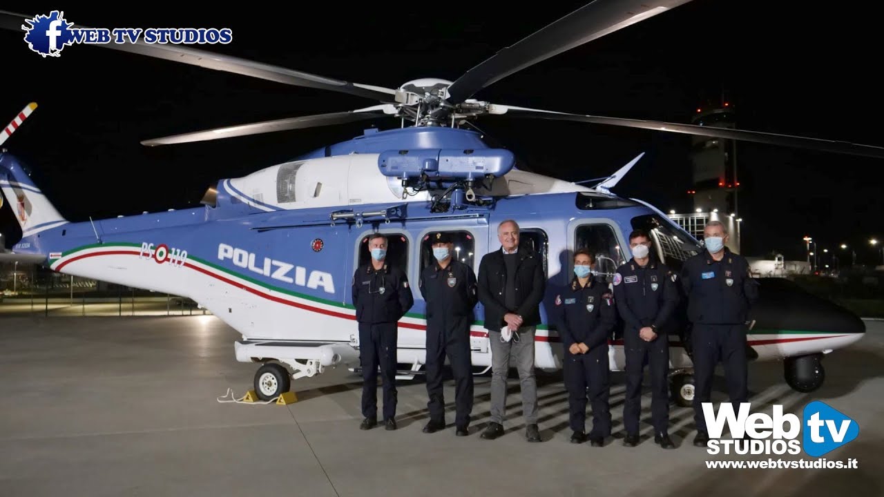 Arriva il nuovo elicottero Agusta Westland “Poli 119” della Polizia di Stato #webtvstudios