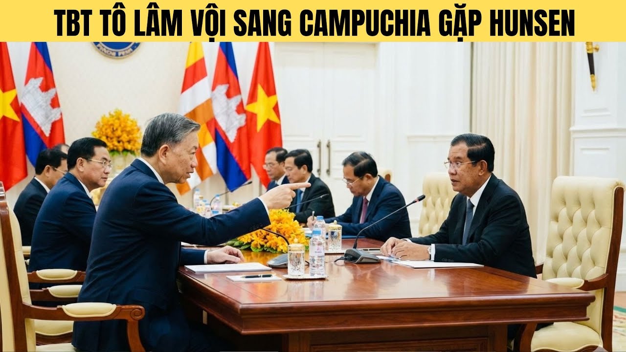 VN ra tay sớm-TBT Tô Lâm phải sang gấp Campuchia gặp HunSen làm gì?