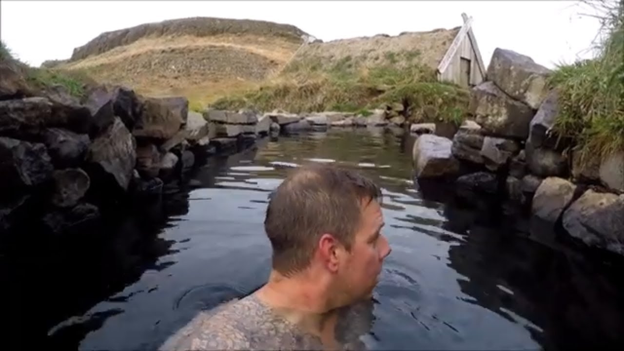 Hrunalaug. The hidden Hot Spring.