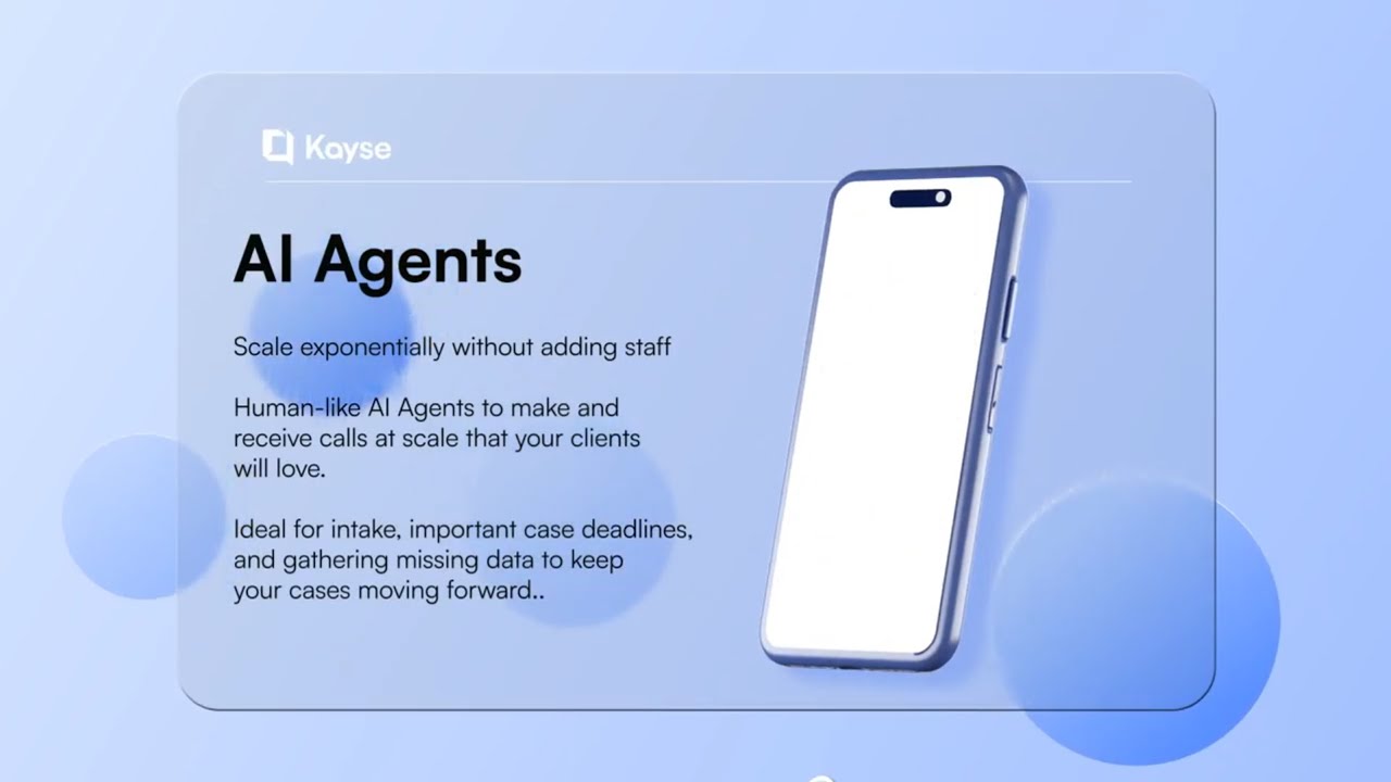 Kayse.AI | Never Lose Clients | Never Lose Touch | Human-Like AI Agents - Product Explainer
