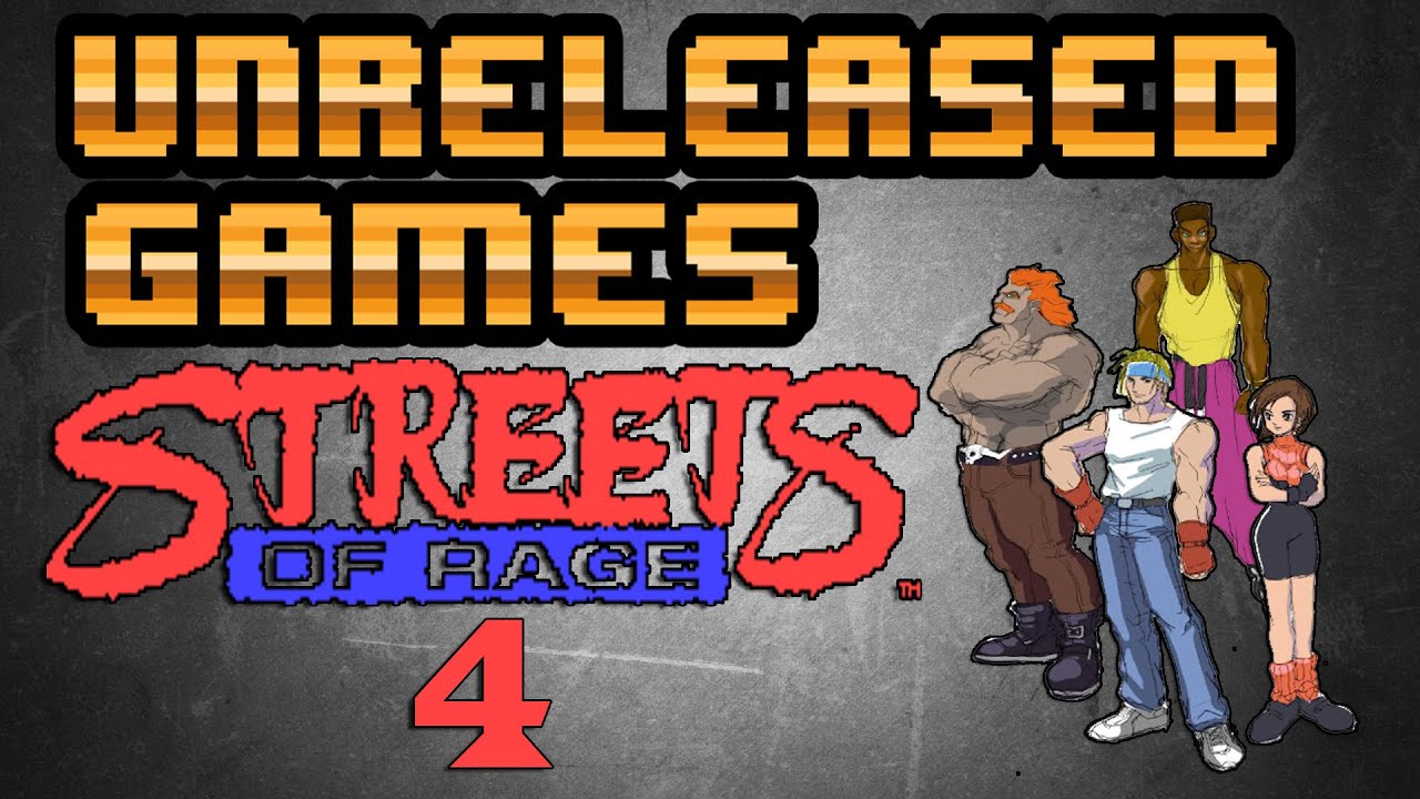 Unreleased Games | Streets Of Rage 4  [Dreamcast]