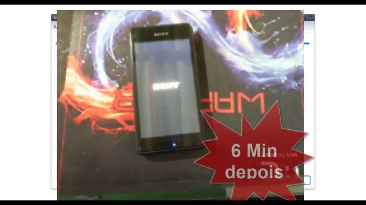 Recuperação de Sony Xperia E1 D2114  (Travado) - SEM Narração