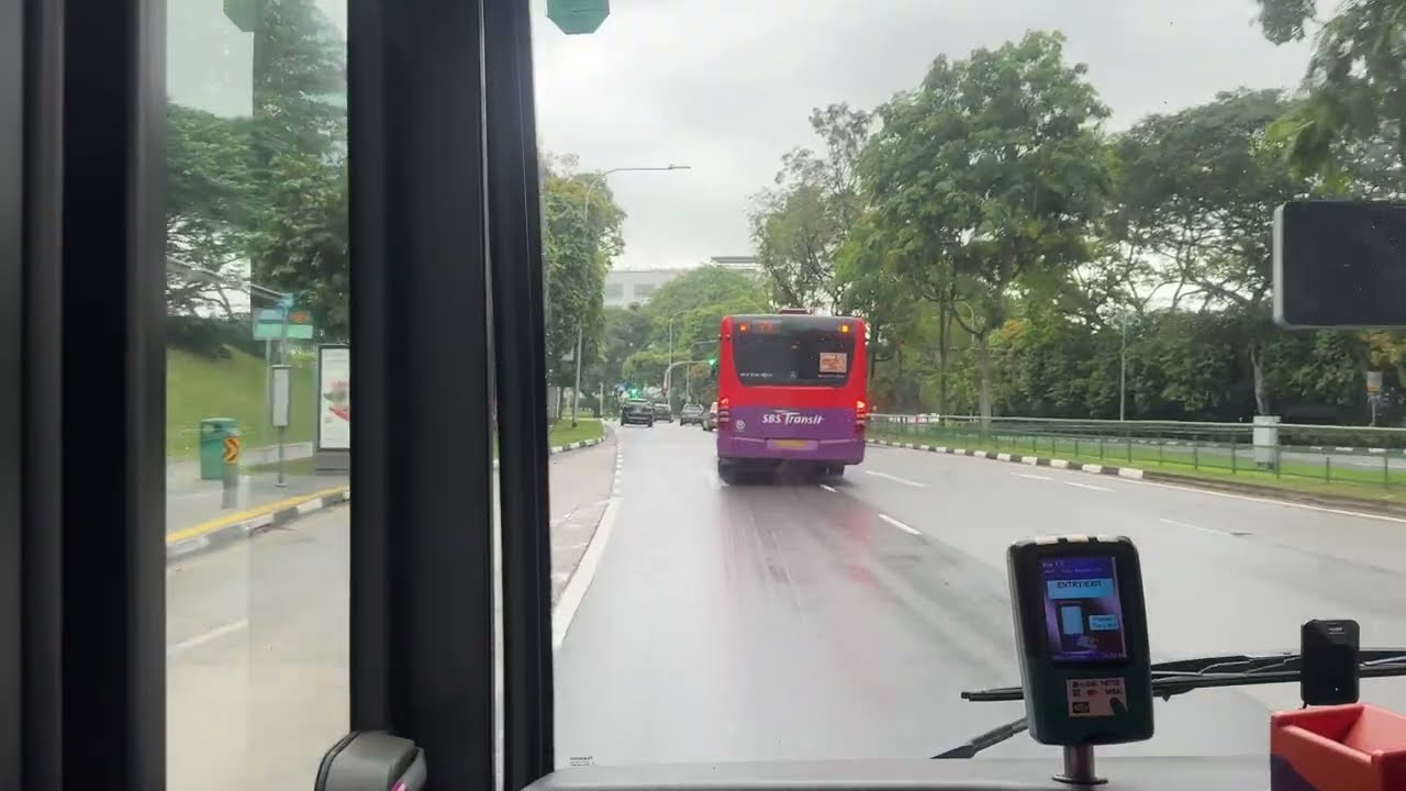 Bus 200 Hyperlapse (Blk 10a - Opp Haw Par Villa Stn)