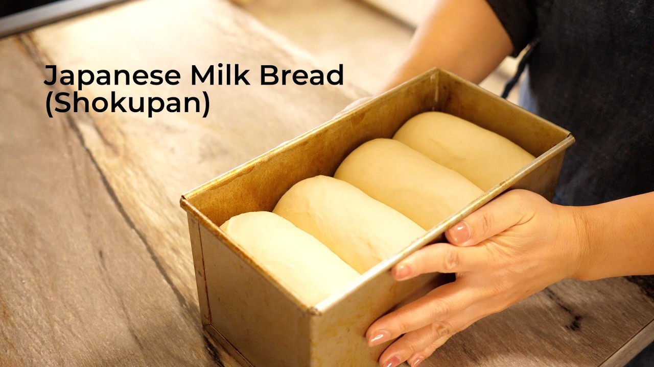 Soft & Fluffy Japanese Milk Bread  |  Homemade Shokupan