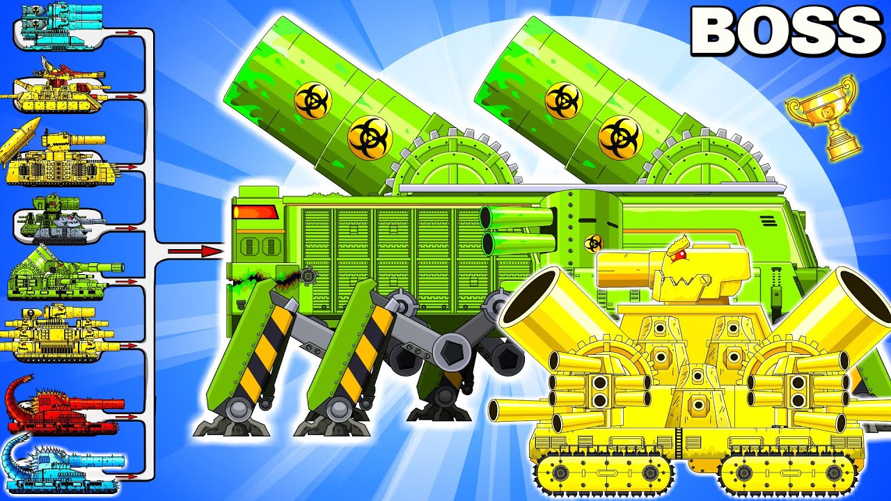 MEGA BOSS vs MEGA TANK Takes on New Look Tank in EPIC CARTOON BATTLE 2026