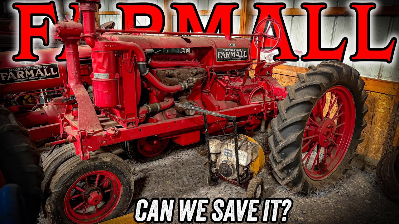 Сможет ли этот FARMALL F-20 1938 года на ходу после 30 лет простоя в сарае?