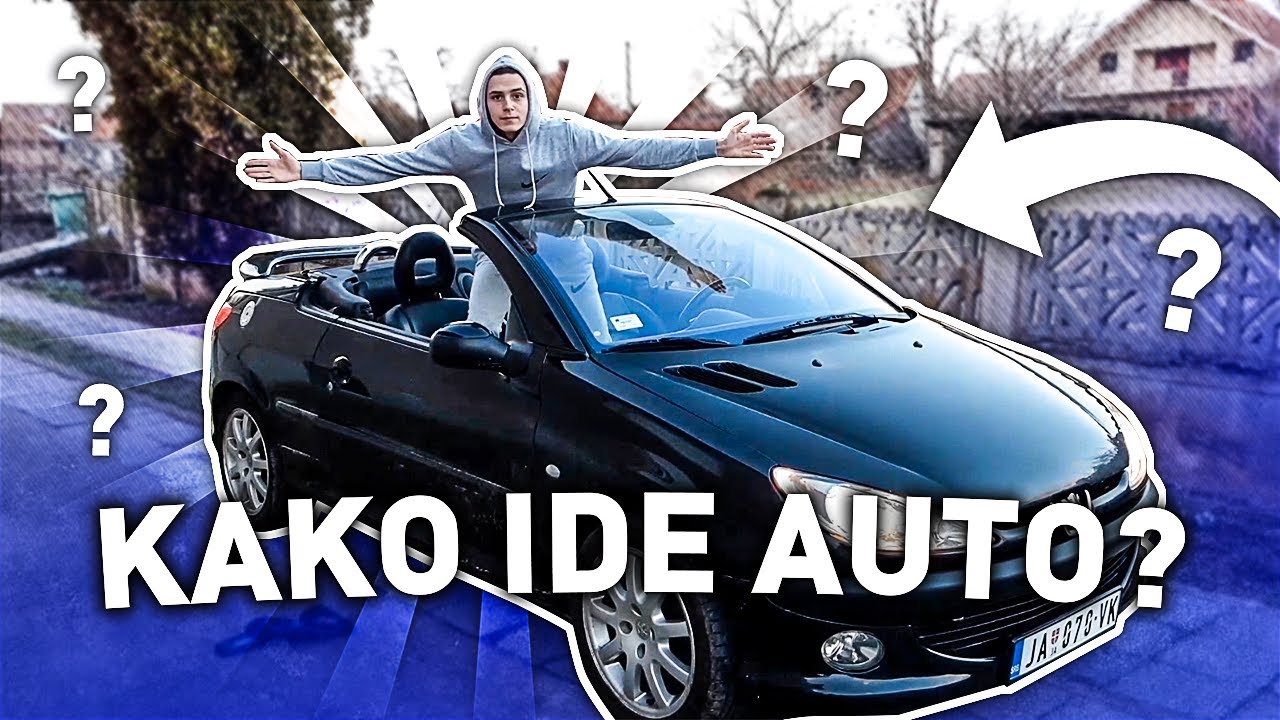 STARTNOST AUTOMOBILA ! Peugeot 206 cc