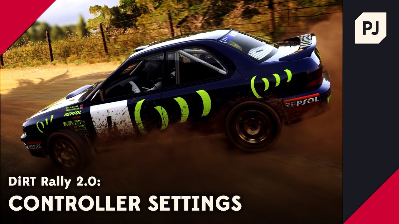 DiRT Rally 2.0 Controller Settings Guide