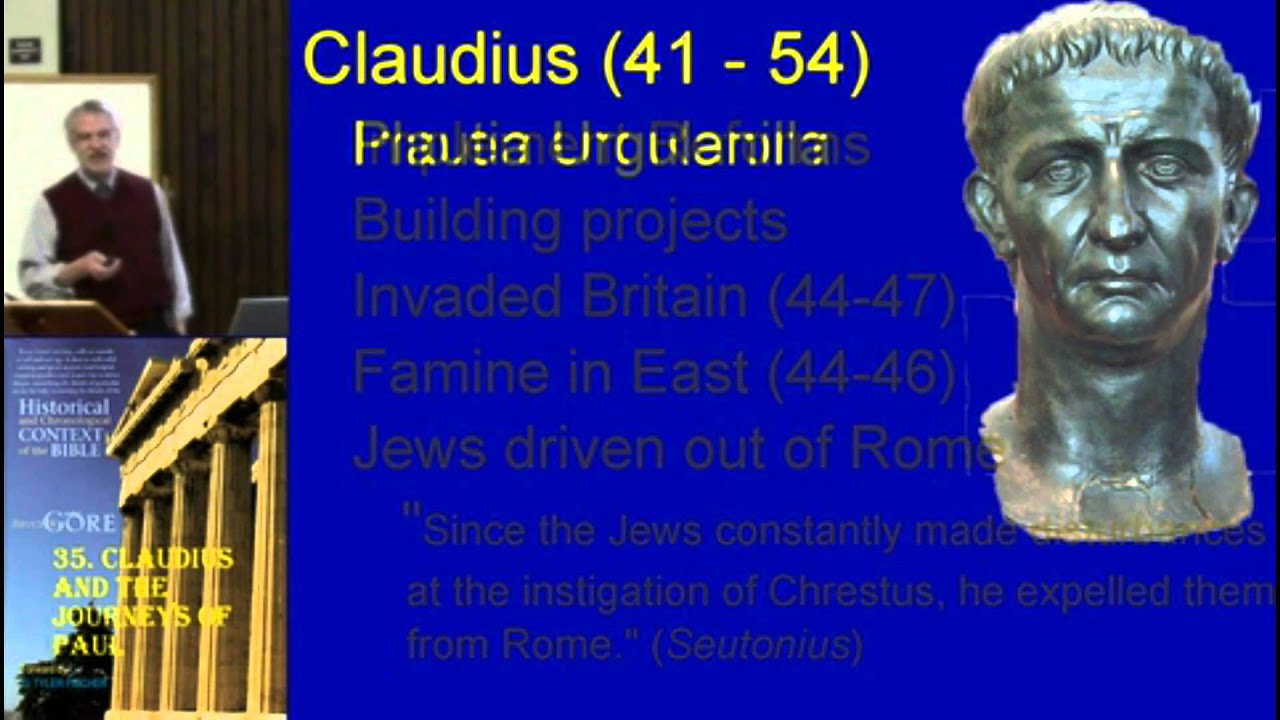 35. Claudius and the Journeys of Paul