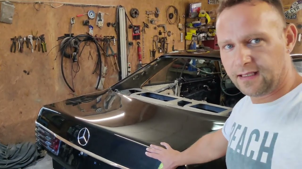 Mercedes 126 sec 500 AMG część 6