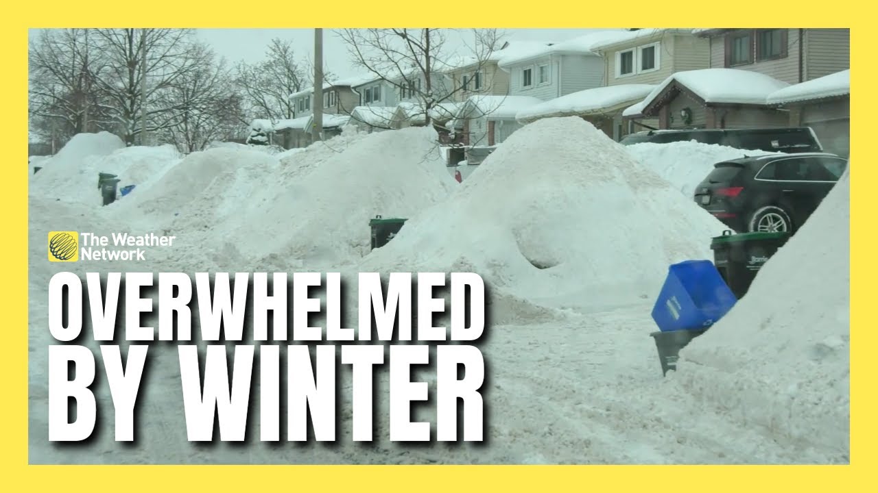 Buried in Snow: Ontario City Overwhelmed by Winter Weather Braces for More