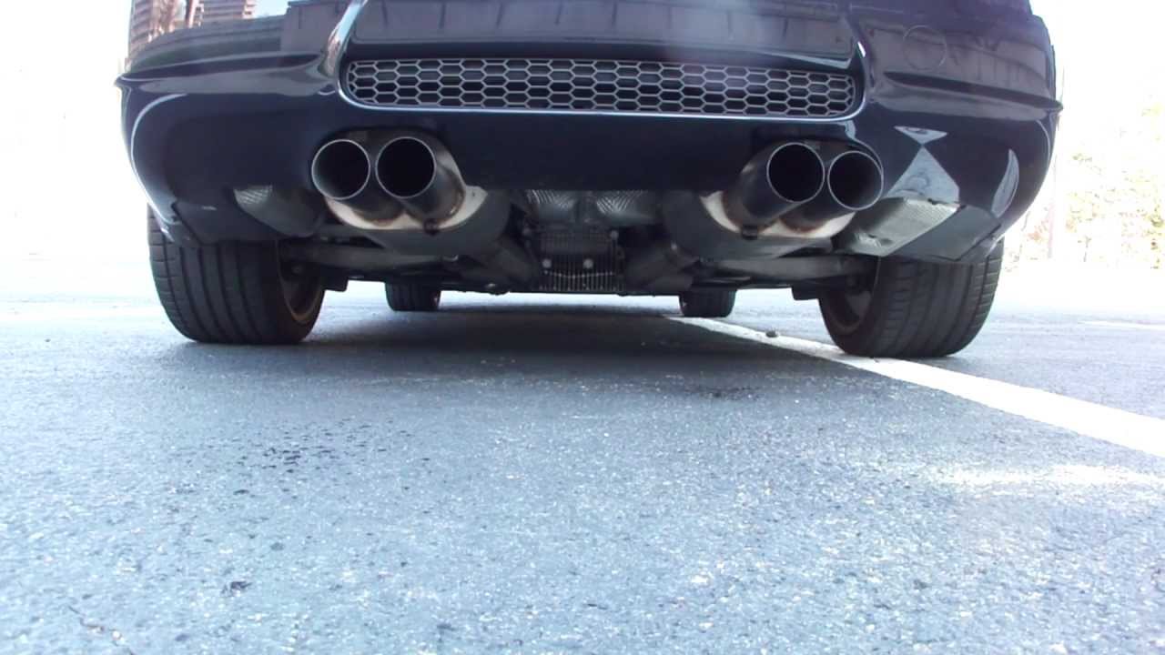 E90 M3 with stock exhaust vs Dinan rear exhaust vs Dinan rear exhaust with Active Autowerke X-pipe