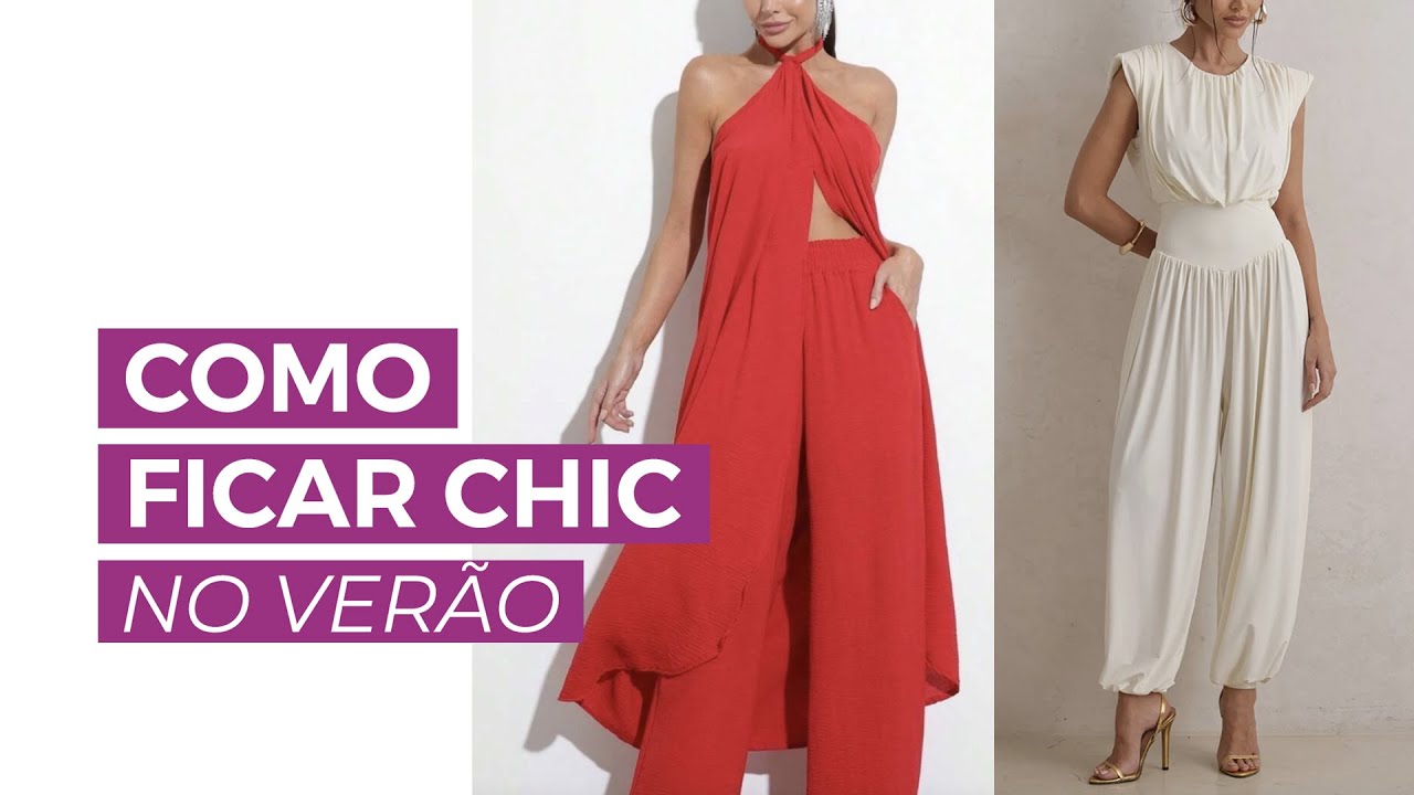 Elegante mesmo no CALOR do verão | Camila Gaio