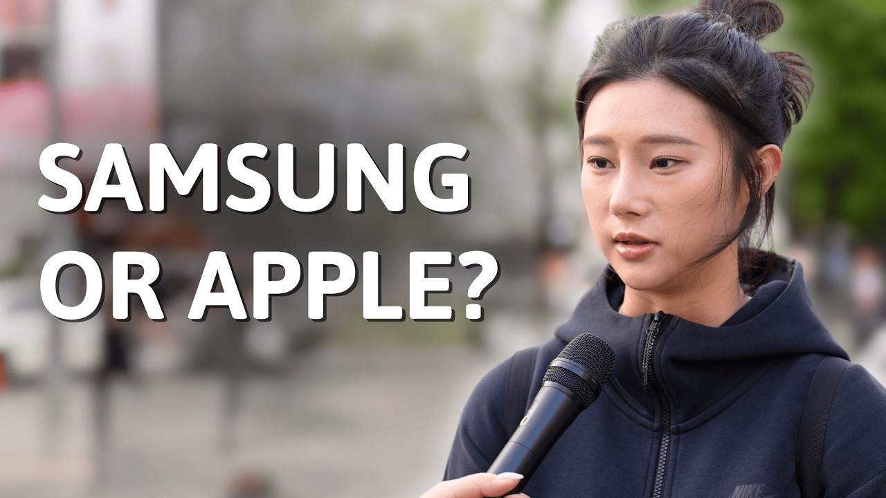 Which Does Korea's Gen Z Prefer: Apple vs Samsung? | Street Interview