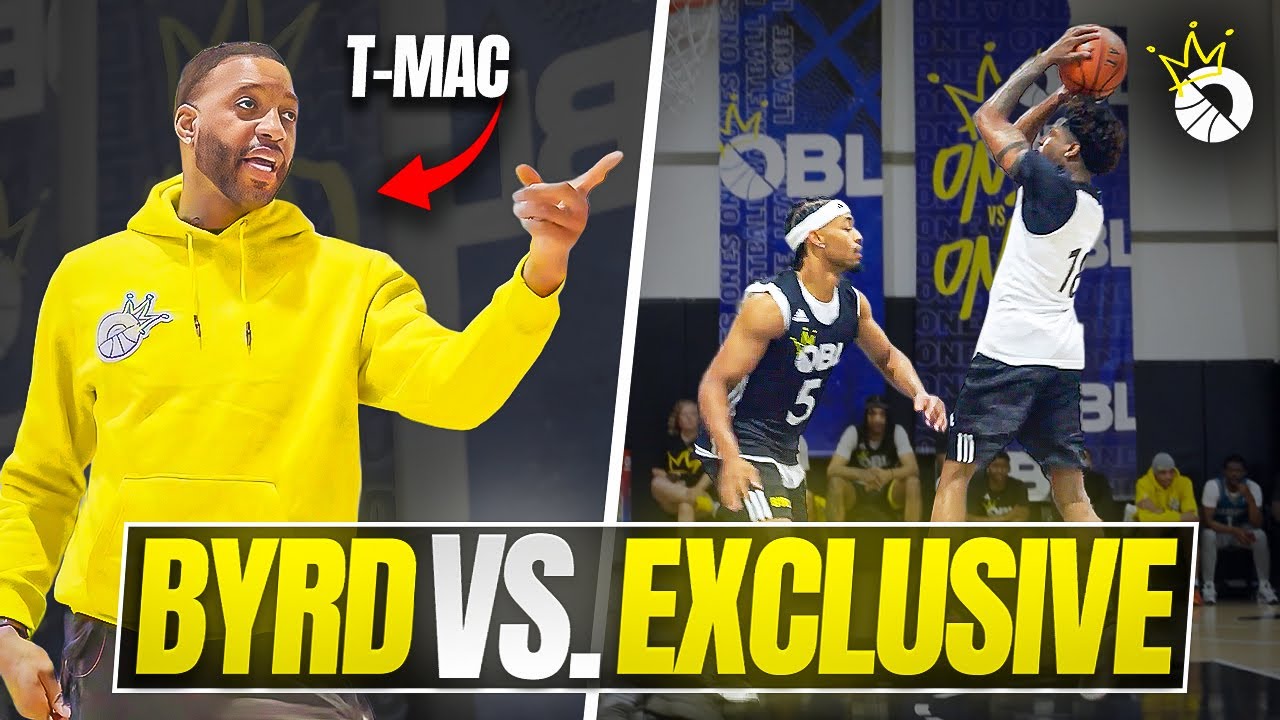 THIS 1V1 GOT HEATED!  T-Mac's $20,000 Tournament | Byrd vs Exclusive