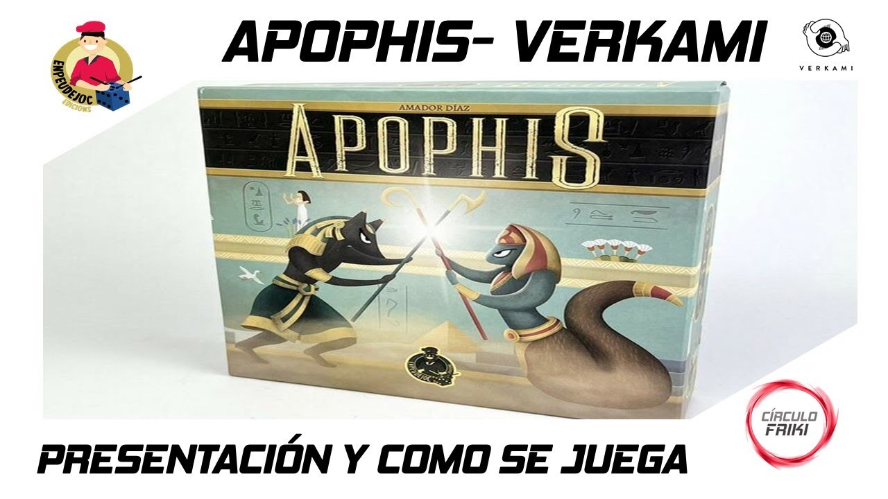 ⭕Conociendo... 🐍&iexcl;APOPHIS!🐍 Rese&ntilde;a y c&oacute;mo se juega 🎲 ENPEUDEJOC | Actualmente en campa&ntilde;a VERKAMI 🔝🔝🔝