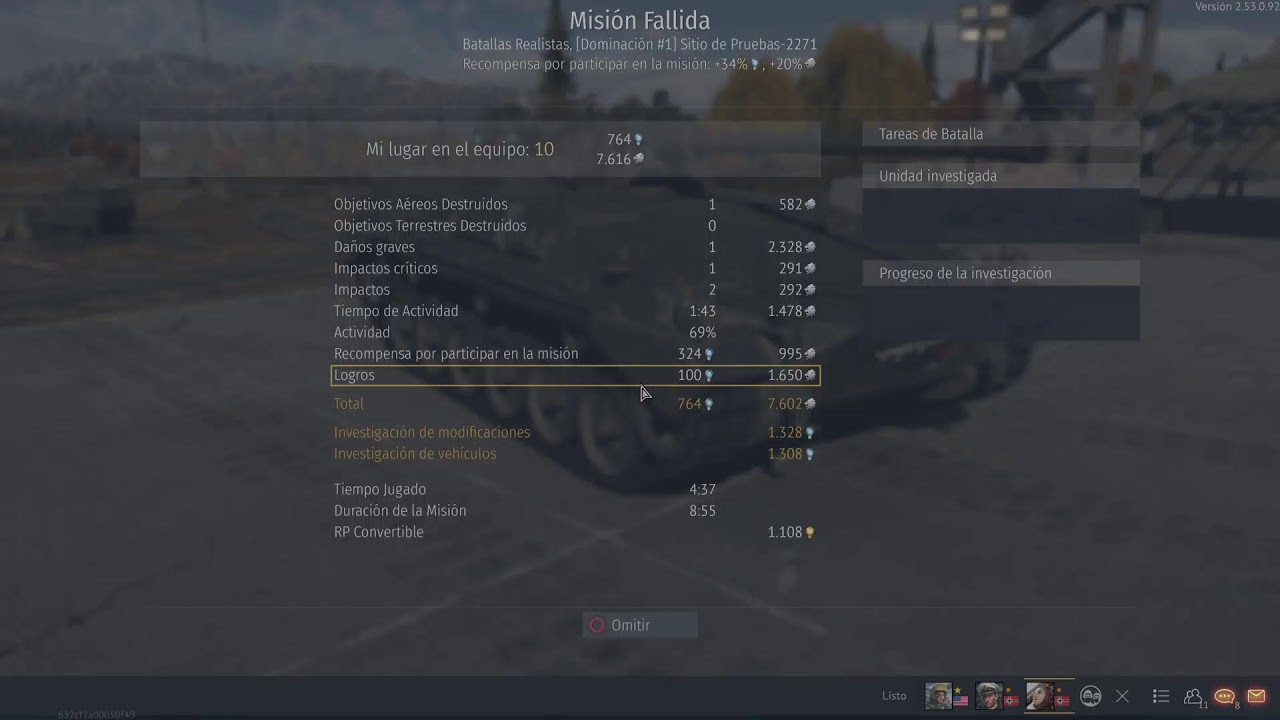 Warthunder 💀( ahora no me falles energía F parte 2) 👀