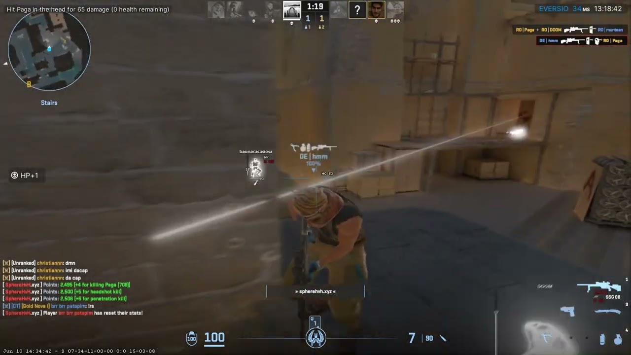 #cs2    hvh highlights ft .eversio.dev update is insane