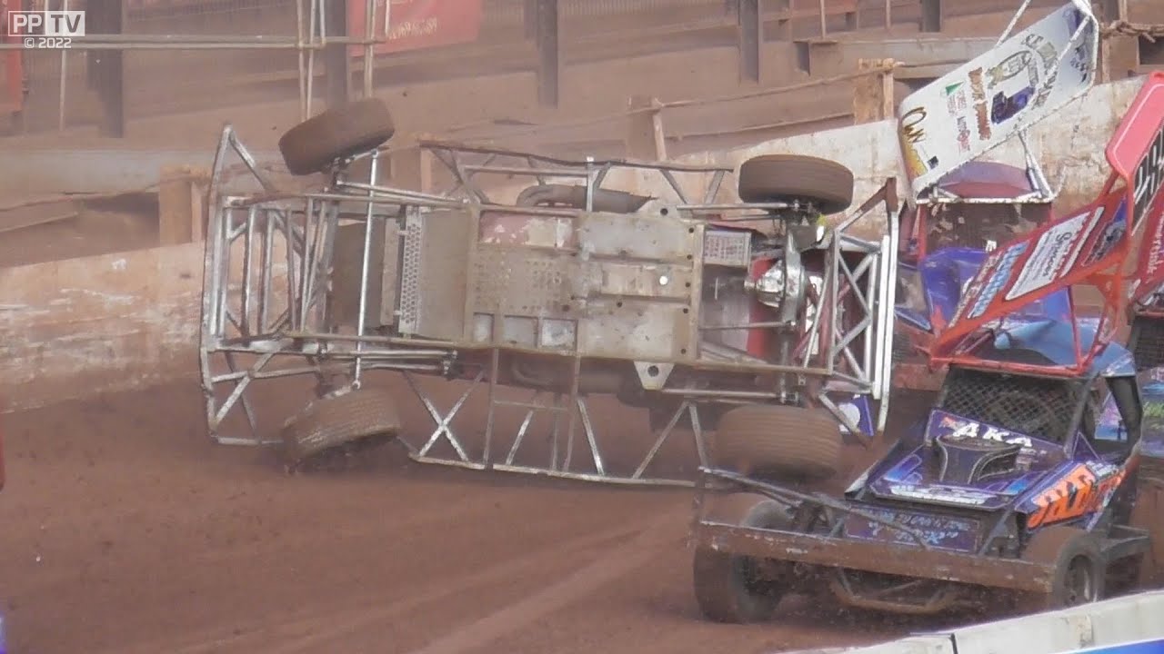 Odsal Stadium Crashes/Highlights, BRISCA F1, 28/5/22