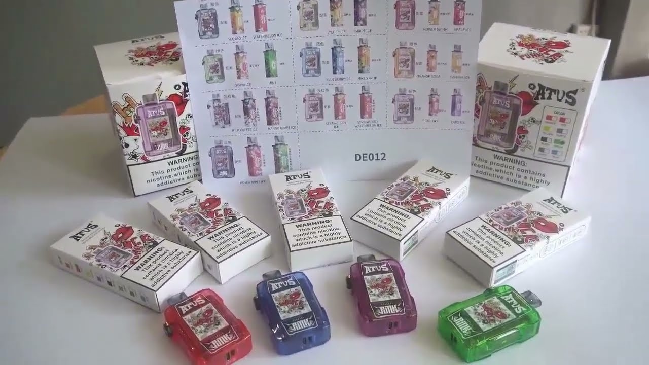 Multi-flavor replaceable vape cartridges.