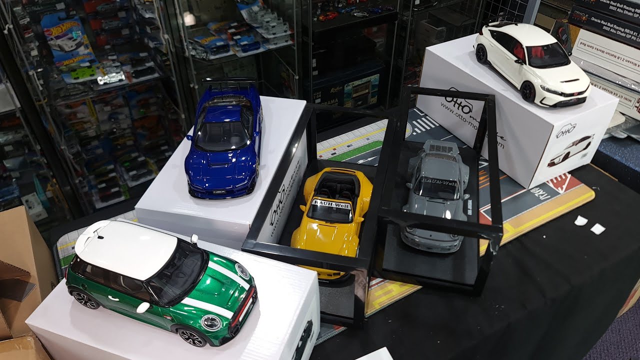 Ver2 Weekly Ep12 1:18 GT Spirit Porsche Licensed RWBs & OTTO NSX W-Autosport, FL5, Mini JCW