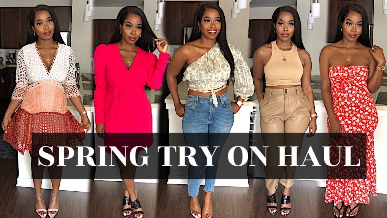 SPRING TRY ON HAUL 🌸ZARA, ASOS & SHEIN  + Outfit Ideas Now that I lost weight |  Msnaturally Mary