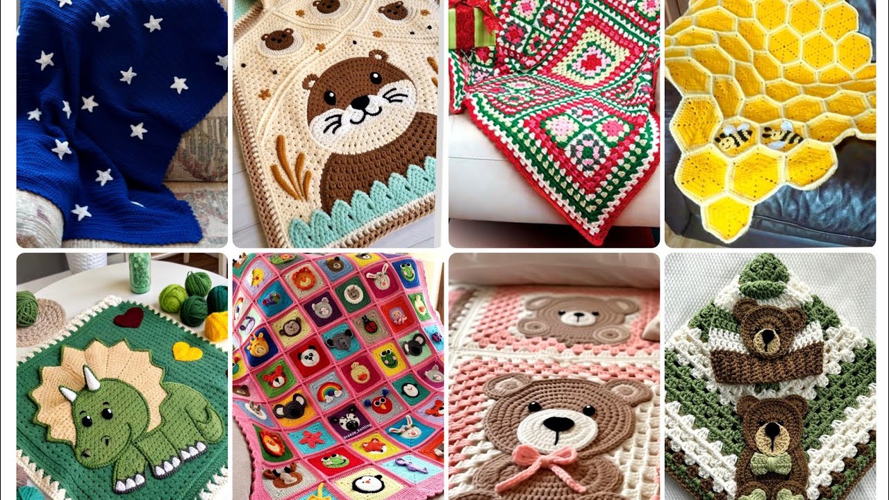 MOST ATTRACTIVE AND BEAUTIFUL CROCHET BABY BLANKET//LATEST DESIGNS IDEAS 2026