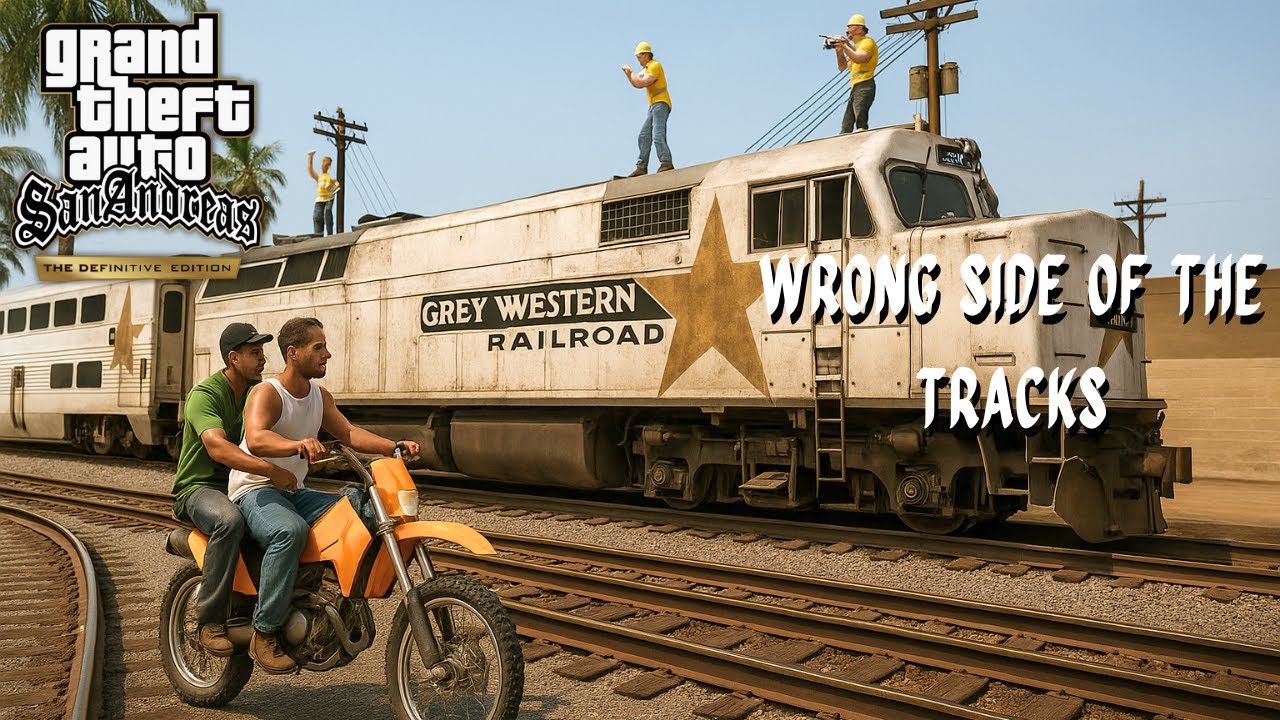 GTA San Andreas Definitive Edition - Wrong Side of the Tracks Mission!
