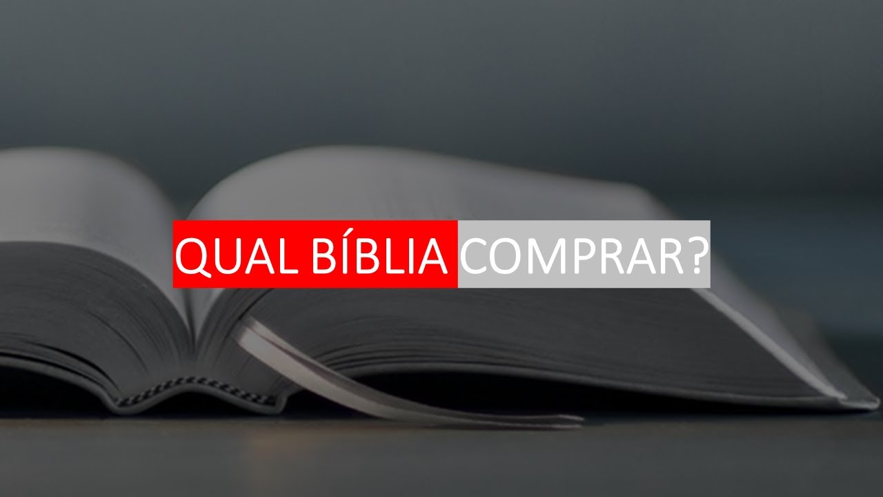 Qual b&iacute;blia comprar? - Frei Edson Matias