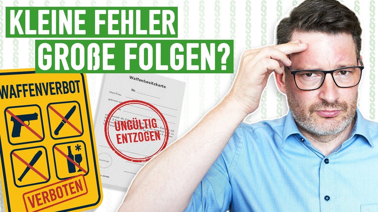 Vorsicht Sportschützen: Diese Waffen-Verstöße können dich strafbar machen!