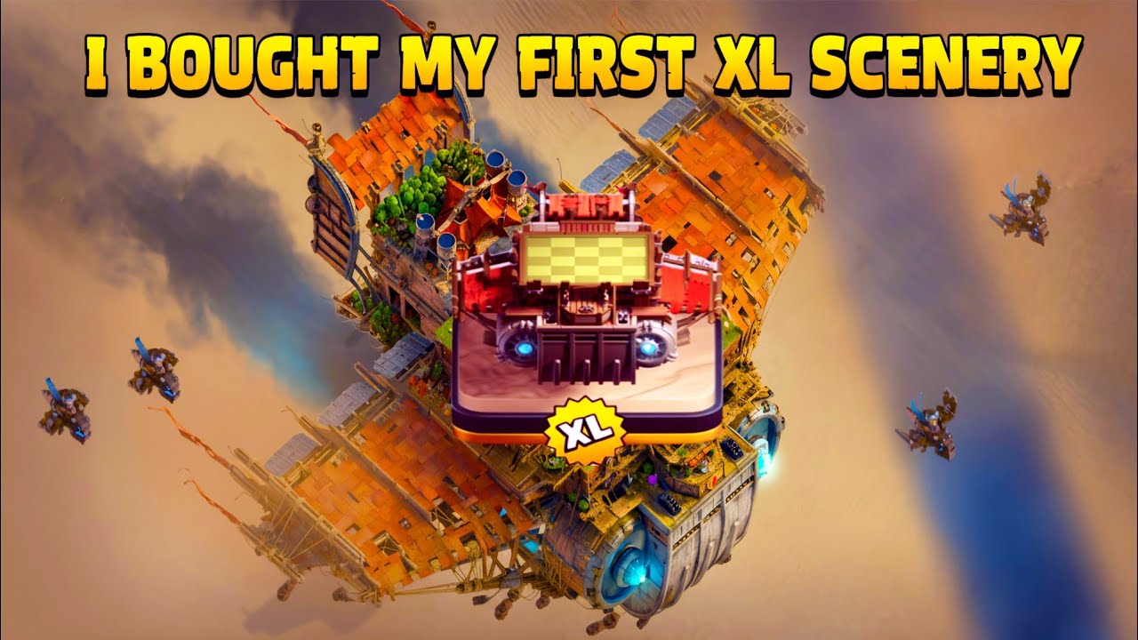 Clash of Clans I Bought Wasteland Scenery