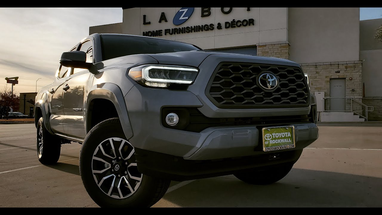 ALL NEW 2020 TOYOTA TACOMA TRD SPORT IN CEMENT