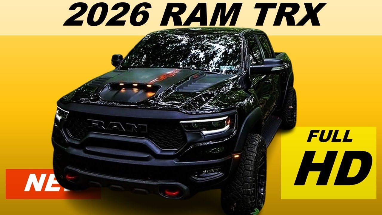 NEW 2026 RAM TRX &ndash; Supercharged Power & Rugged Style! 🏁🏆