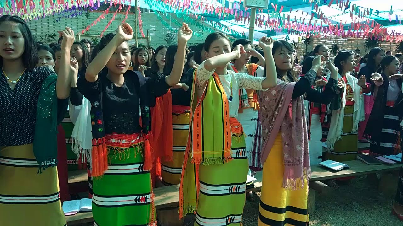Liangmai || New year celebration || Taningjam Baptist Church