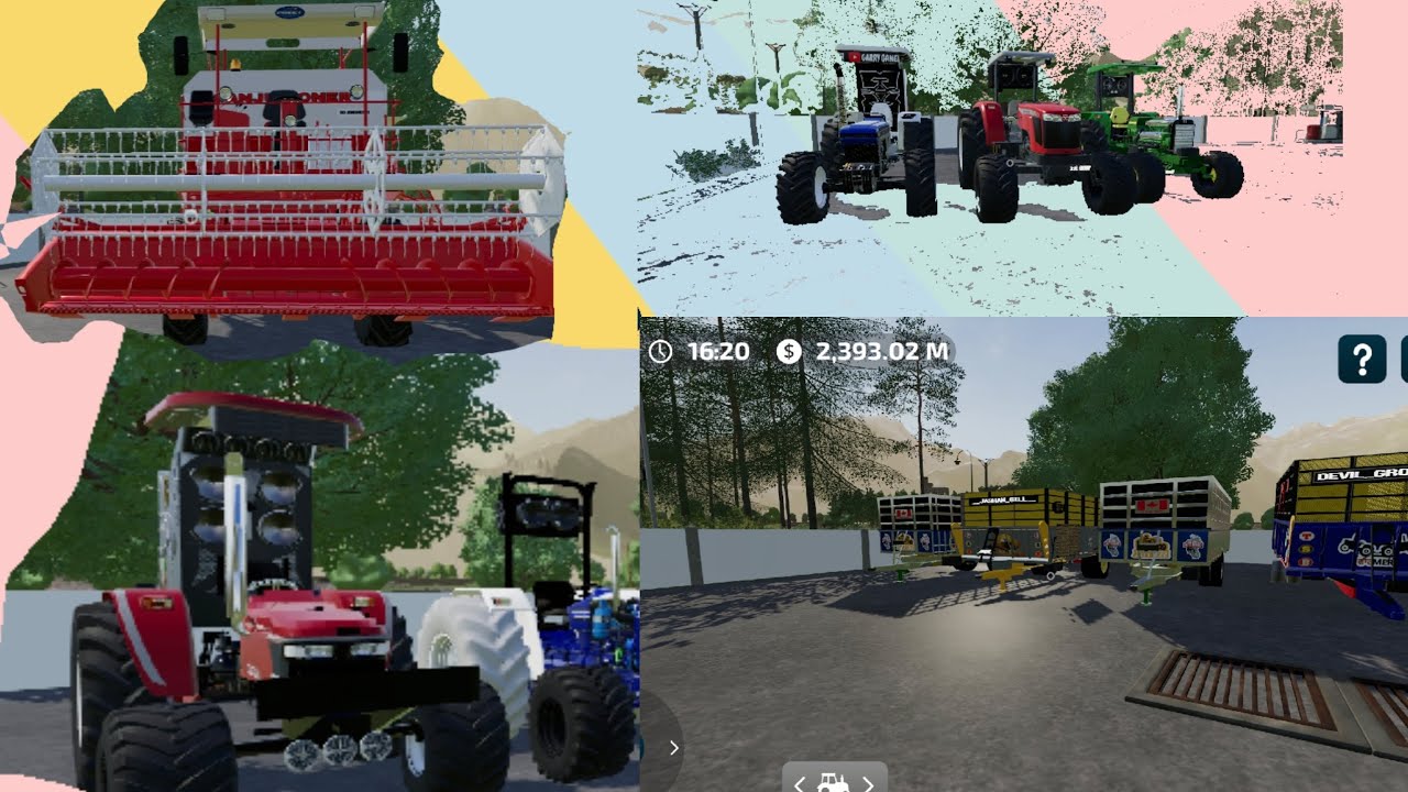 FS 23 NEW MAP MOD APK AND ALL INDIAN TRACTOR AND PASSWORD IN VIDEO