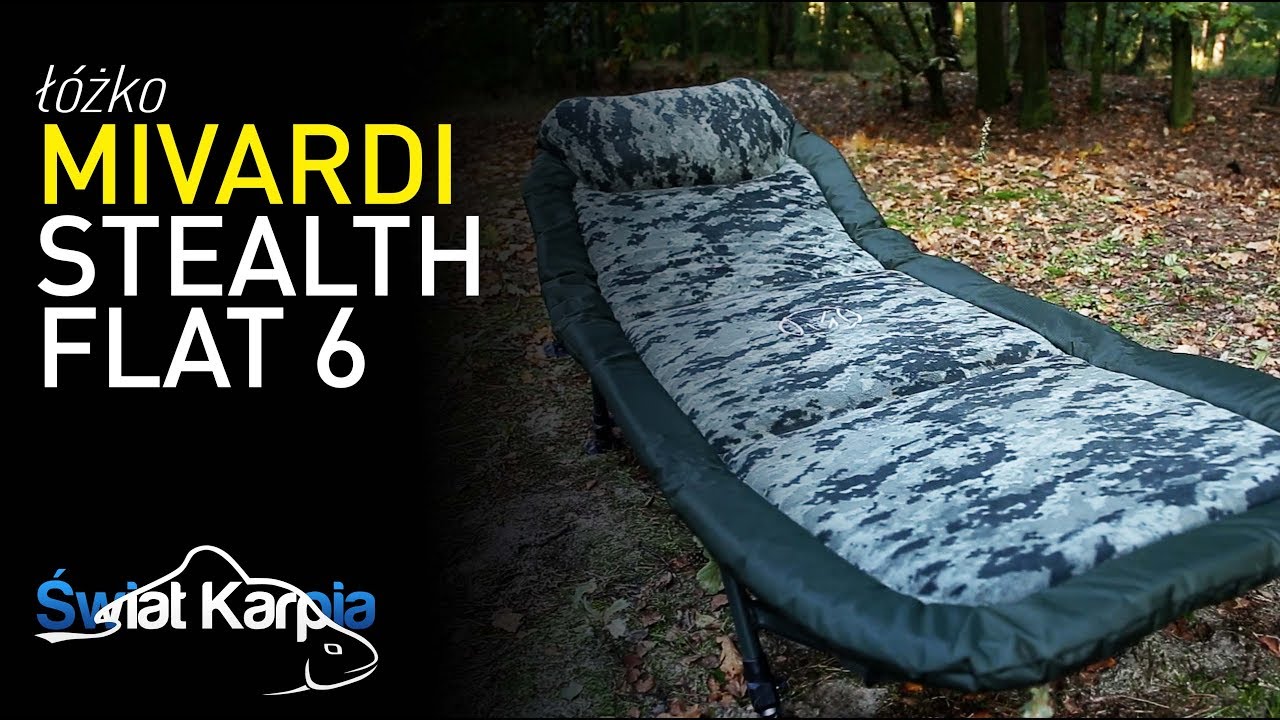 Łóżko Mivardi Stealth Flat 6 - prezentacja produktu // Świat Karpia (HD)